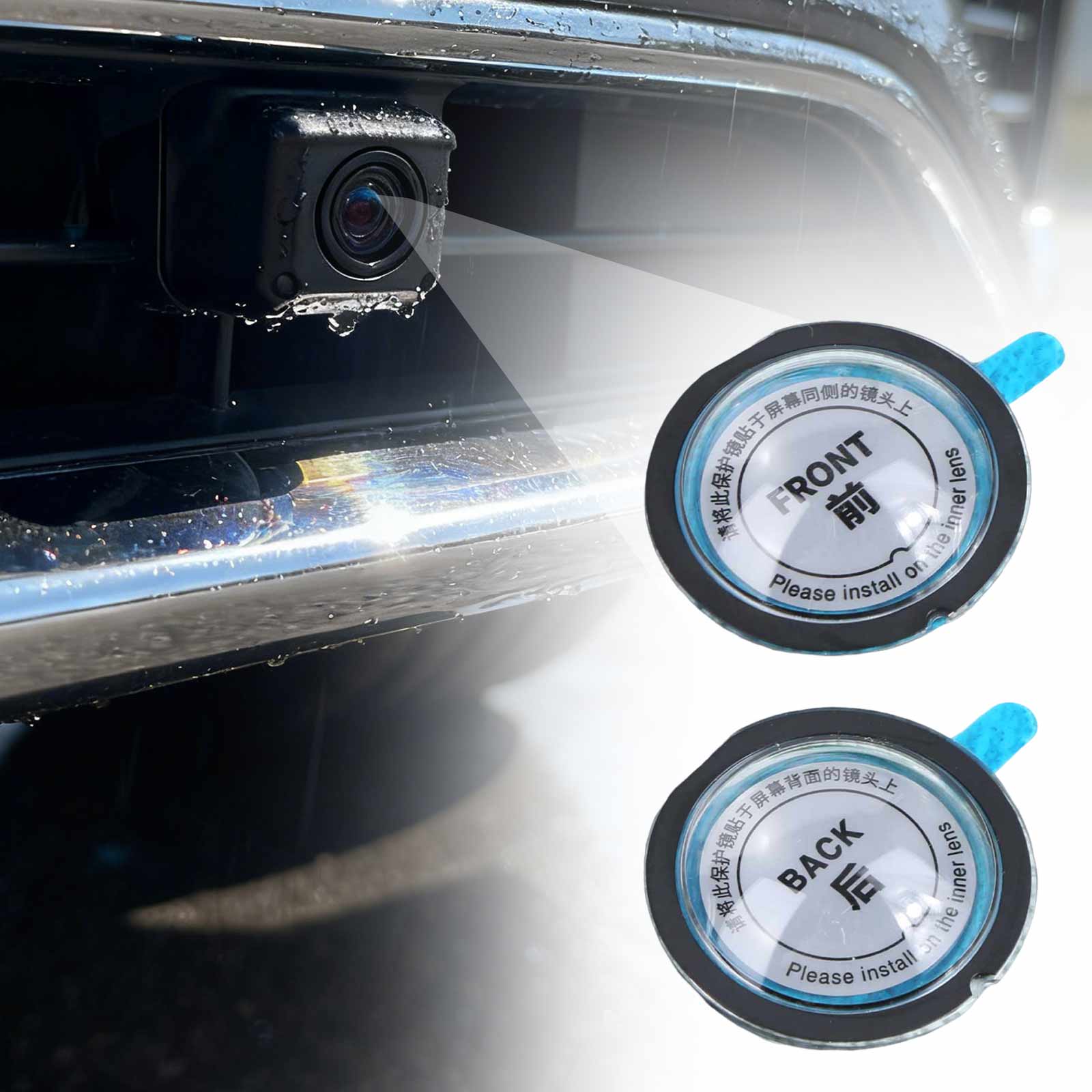 2Pcs Front Camera Lens Guard A - Camera Lens Protector 评论和价格