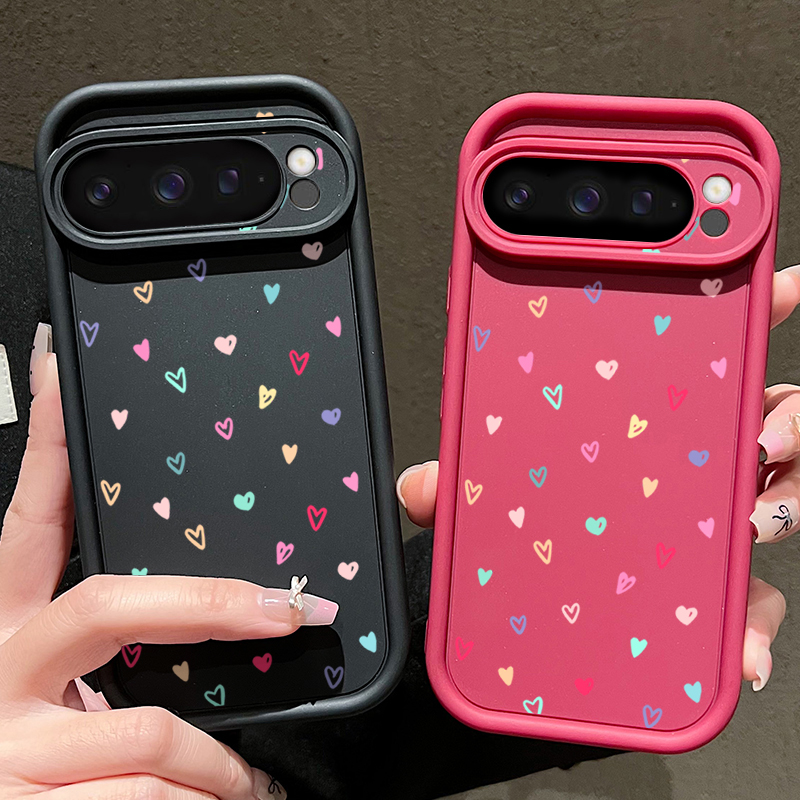 Colorful Little Hearts Soft Ca - Google Pixel 8A 评论和价格
