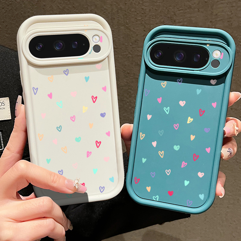 Colorful Little Hearts Soft Ca - Google Pixel 8A 评论和价格