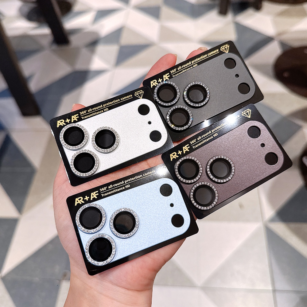 Luxury Diamond Sparkling Camer - Camera Lens Protector 评论和价格