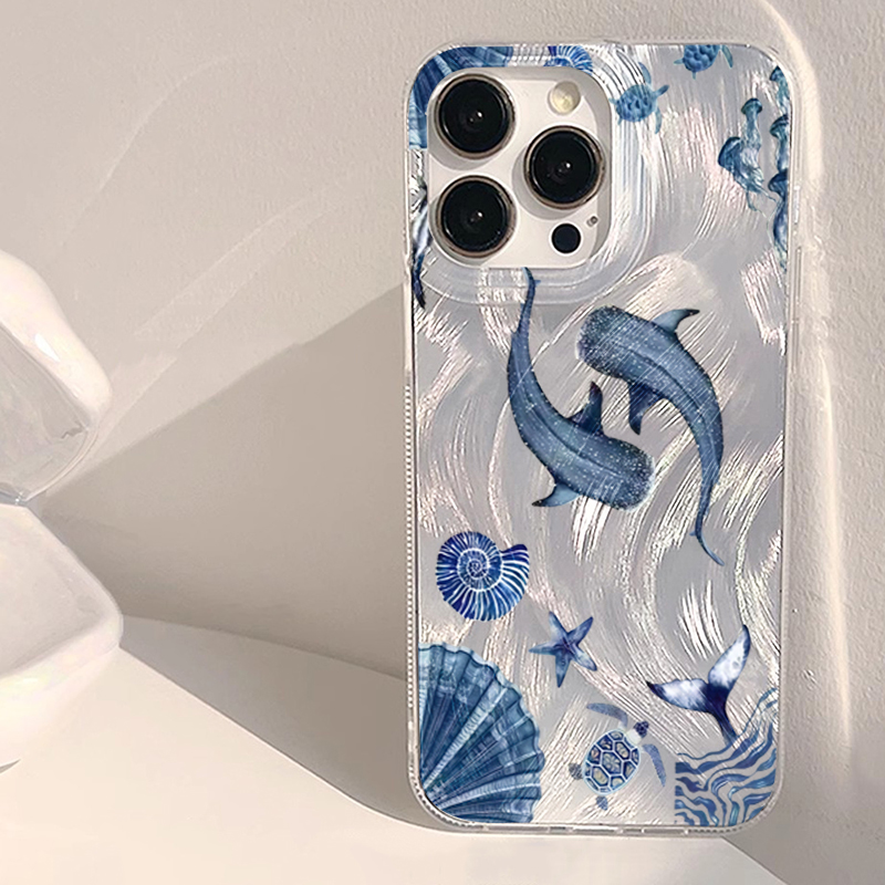 Ocean Animal Whale Turtle Tren - Samsung Galaxy A55 评论和价格