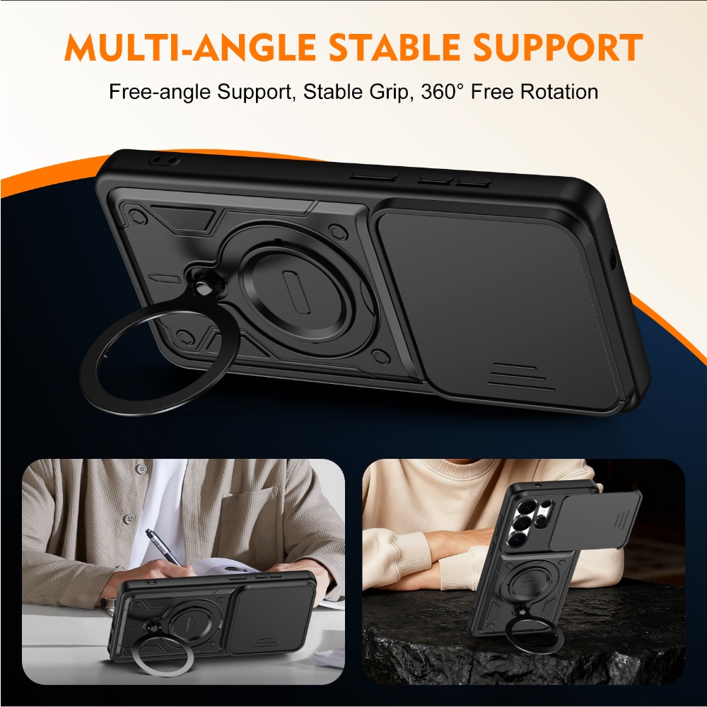 360°Rotate Shockproof Magnetic - Camera Lens Protector 评论和价格